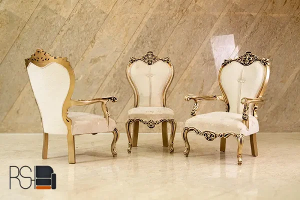 مبل افسون سلطنتی سفید
