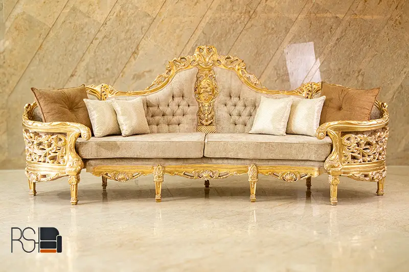 مبل سلطنتی مدل خرچنگی